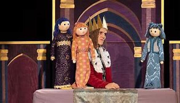 ein Foto vom Bühnenbild