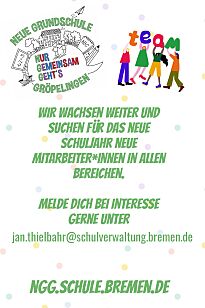 Suche nach Personal.